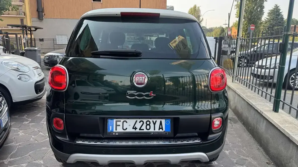 Usata Fiat 500L Trekking 84 CV (61 kW) 2016 Verde Monovolume