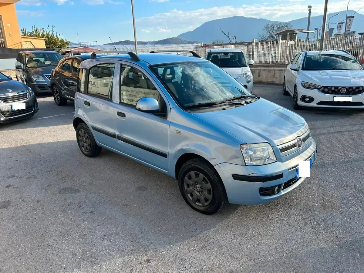 Usata Fiat Panda 75 CV (55 kW) 2011 Blu Utilitaria