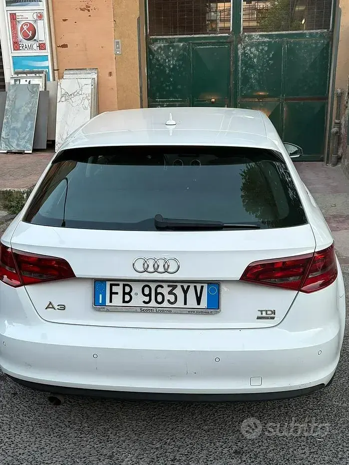 Usata Audi A3 Sport 2016 Bianco
