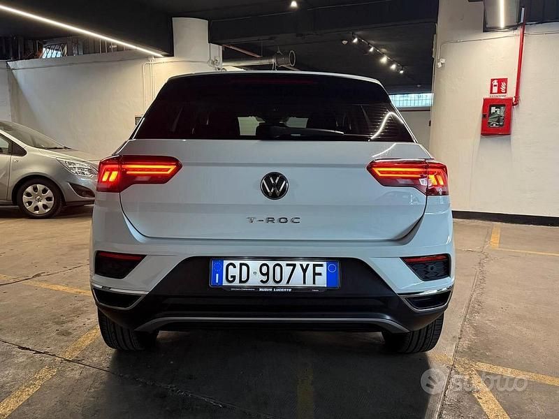 Usata VW T-Roc Advance 150 CV (110 kW) 2021 Bianco SUV
