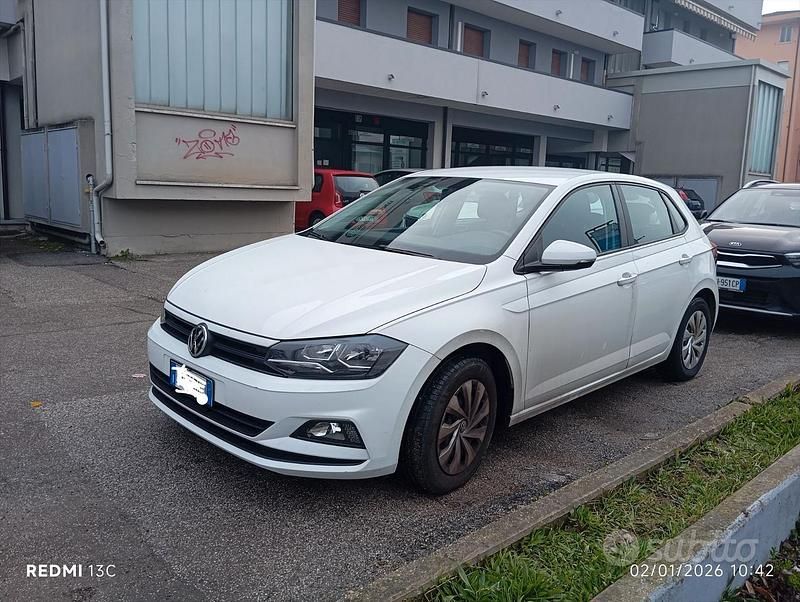 Usata VW Polo 64 CV (47 kW) 2019 Bianco Berlina