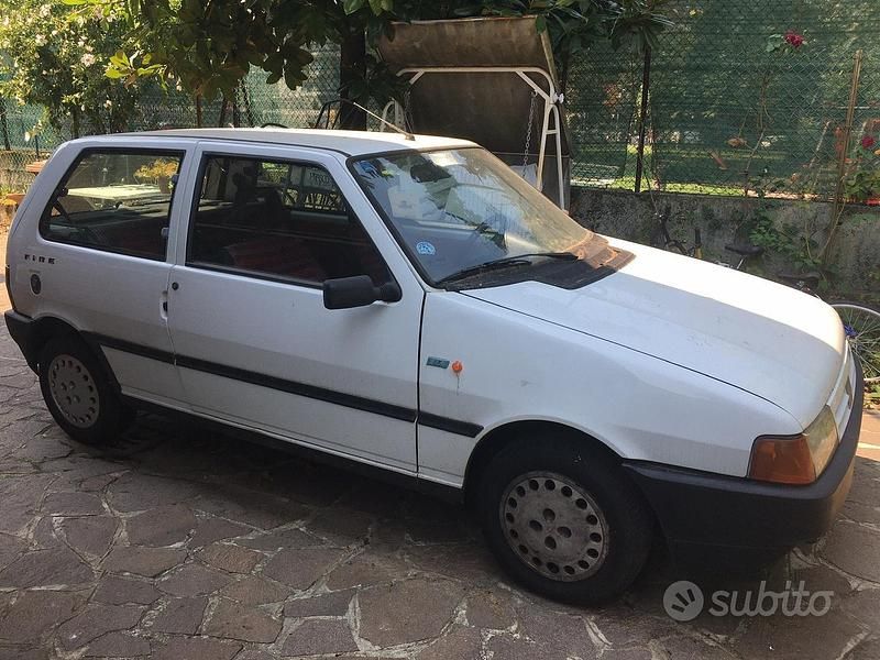 Usata Fiat Uno 1990 Bianco Utilitaria