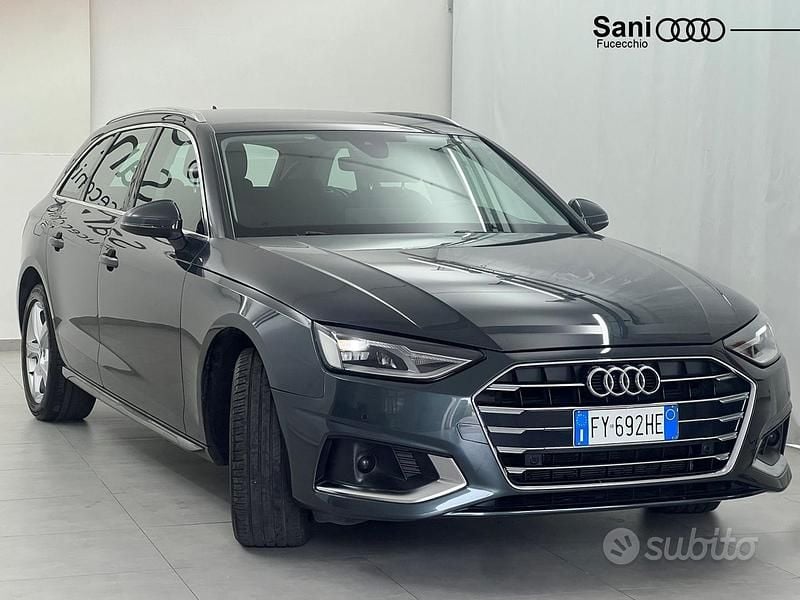 Grigio Usata 2019 Audi A4 Advanced Plus Station wagon | 16.500 € (Buon prezzo) - Immagine 1/4