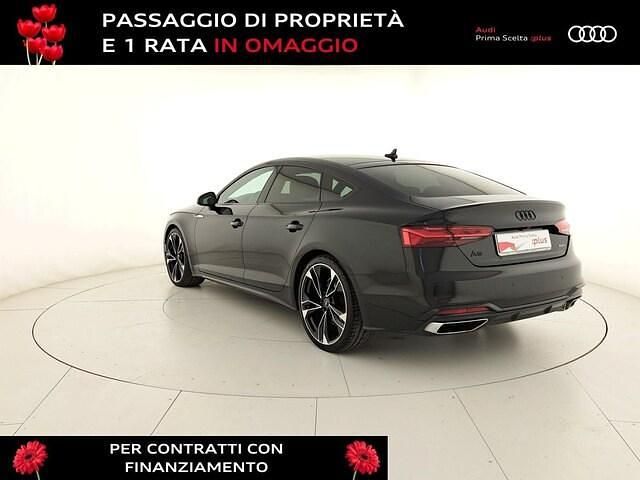 Usata Audi A5 Sportback S-Line 204 CV (150 kW) 2022 Nero mito metallizzato Utilitaria