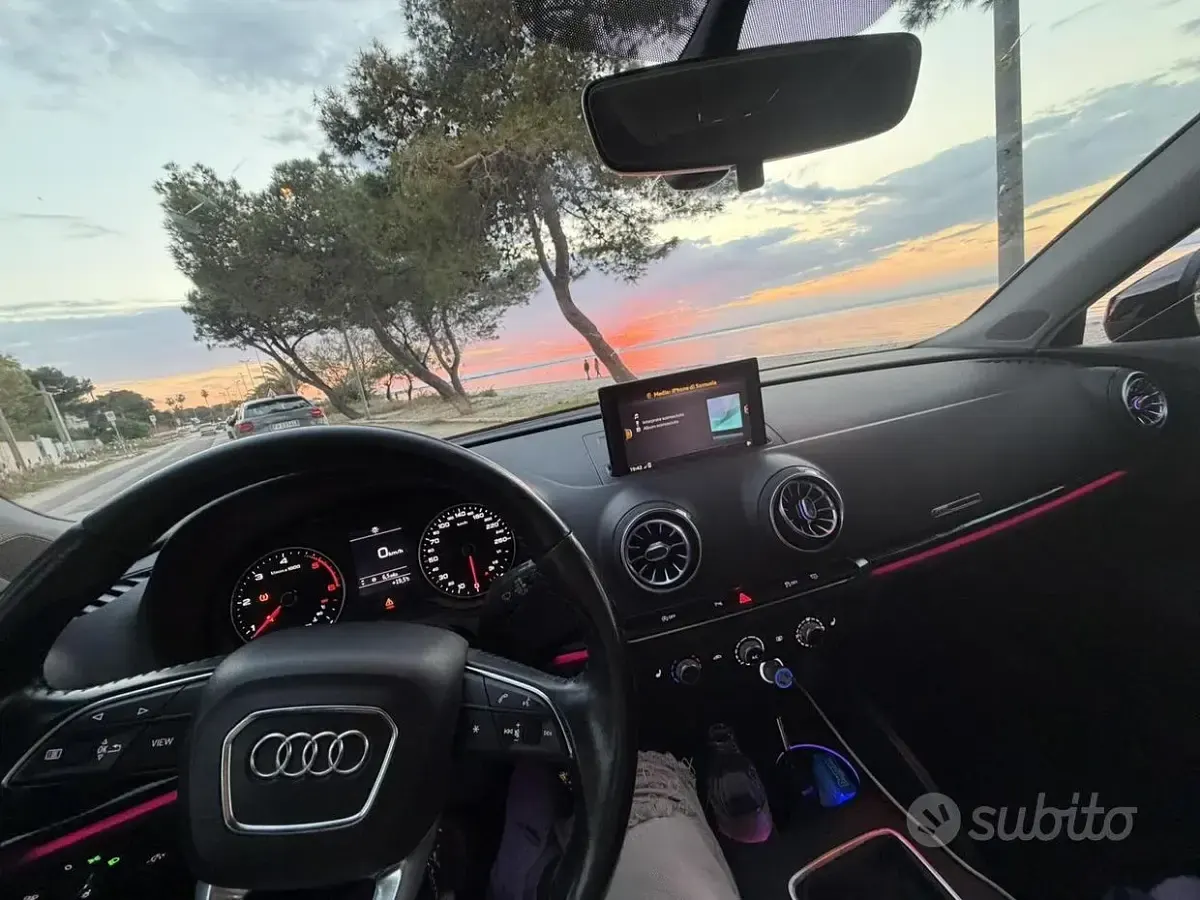 Usata Audi A3 116 CV (85 kW) 2020 Nero Berlina