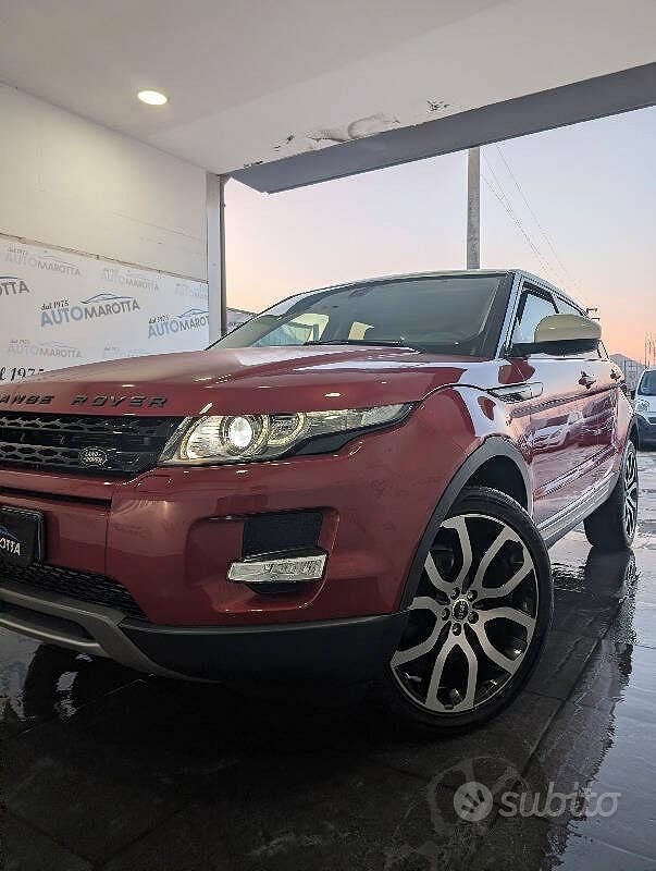 Usata Land Rover Range Rover evoque Dynamic 150 CV (110 kW) 2015 Rosso SUV