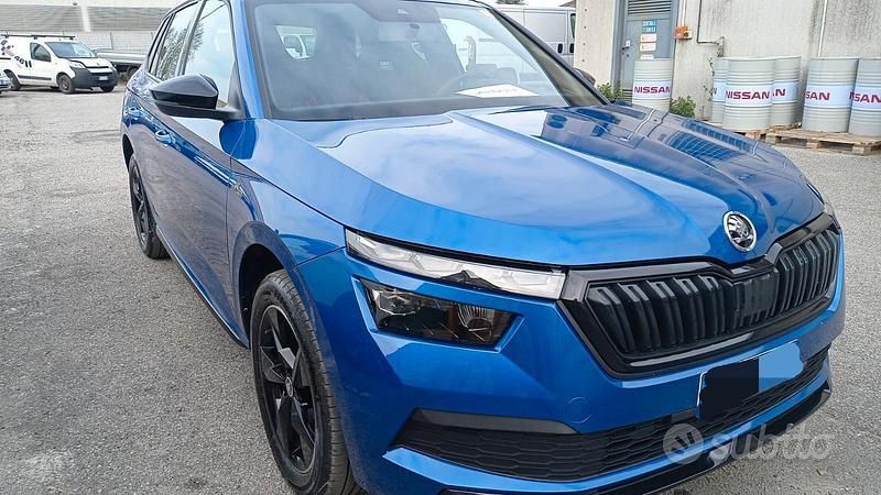 Usata Skoda Kamiq 90 CV (66 kW) 2021 Blu SUV