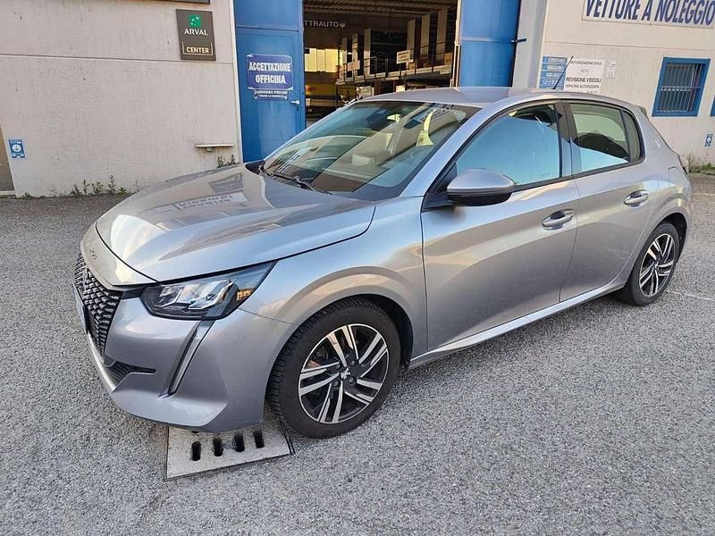 Usata Peugeot 208 Allure 101 CV (74 kW) 2020 Grigio Utilitaria