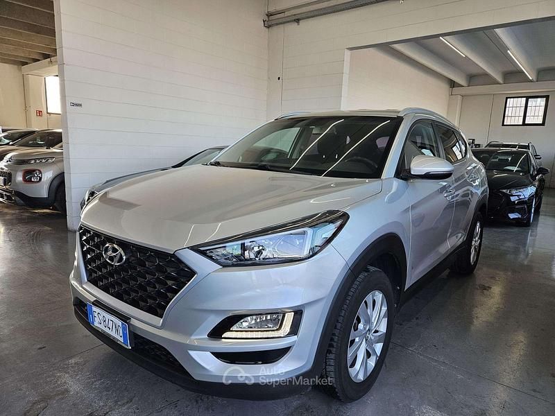 Usata Hyundai Tucson 116 CV (85 kW) 2019 Argento SUV