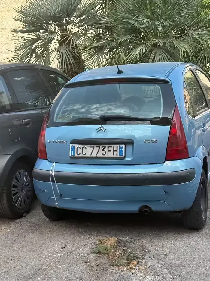 Usata Citroën C3 60 CV (44 kW) 2002 Bluazzurro Utilitaria