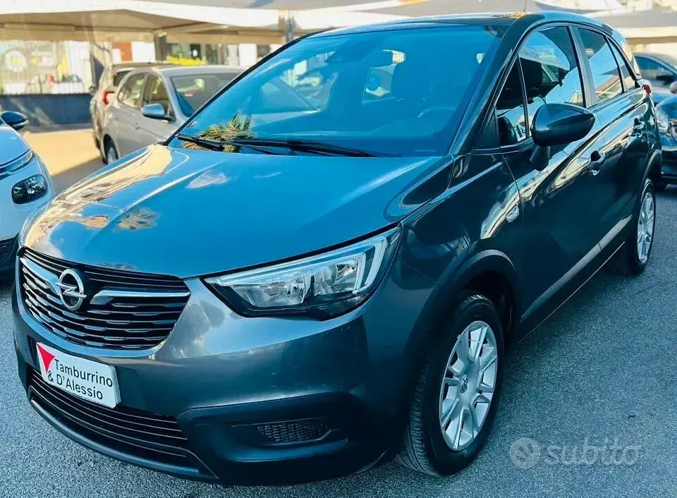 Usata Opel Crossland X S 102 CV (75 kW) 2019 Grigio SUV