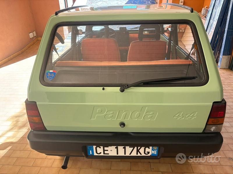 Usata Fiat Panda 4x4 Club 2004 Verde Utilitaria