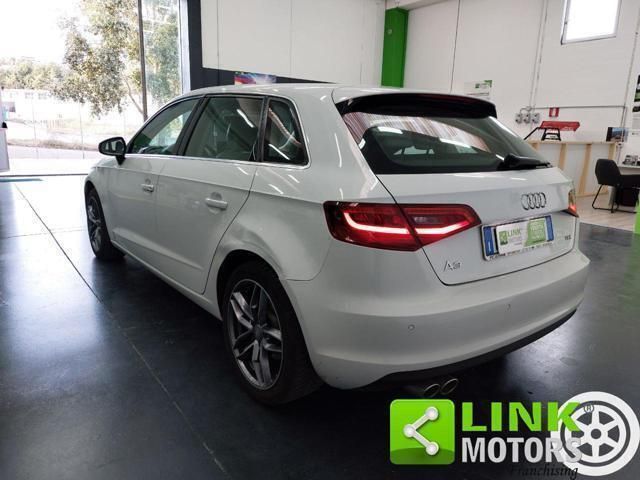 Usata Audi A3 Attraction 150 CV (110 kW) 2016 Bianco Berlina