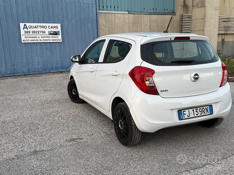 Usata Opel Karl Innovation 75 CV (55 kW) 2016 Bianco Utilitaria