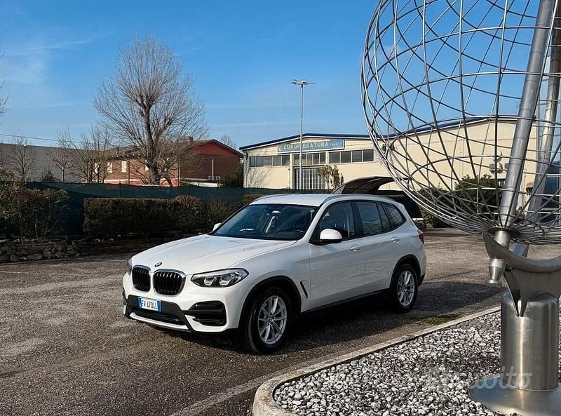 Usata BMW X3 Advantage 150 CV (110 kW) 2019 Bianco SUV