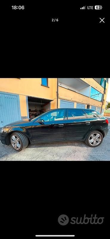 Usata Audi A3 S-Line 125 CV (91 kW) 2011 Nero Utilitaria