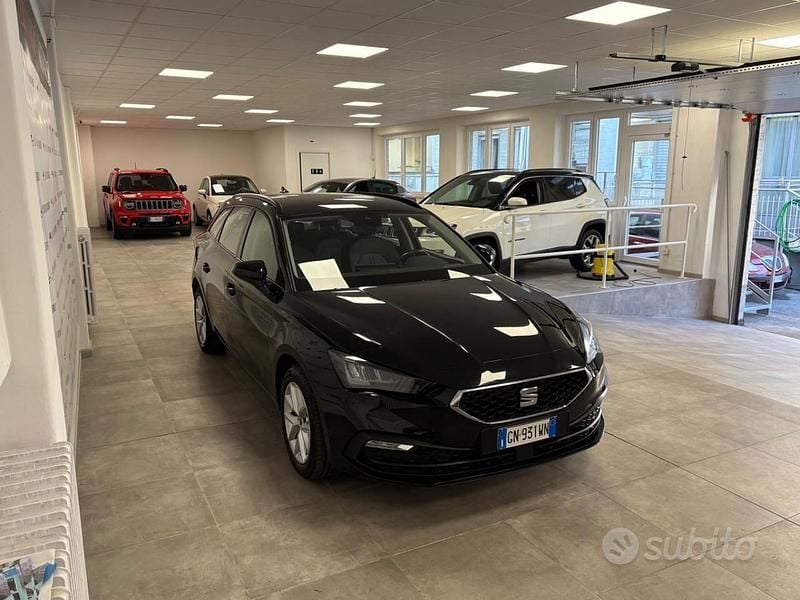 Usata Seat Leon Style 116 CV (85 kW) 2023 Nero Berlina