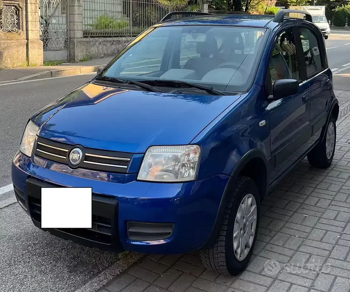 Usata Fiat Panda 4x4 60 CV (44 kW) 2005 Bluazzurro Utilitaria