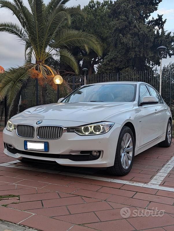Usata BMW 320 184 CV (135 kW) 2013 Bianco Berlina