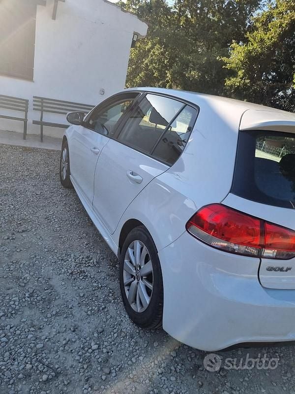 Usata VW Golf VII 2012 Bianco Berlina