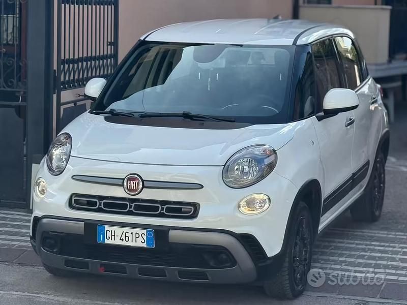 Usata Fiat 500L Cross 95 CV (69 kW) 2021 Bianco Monovolume
