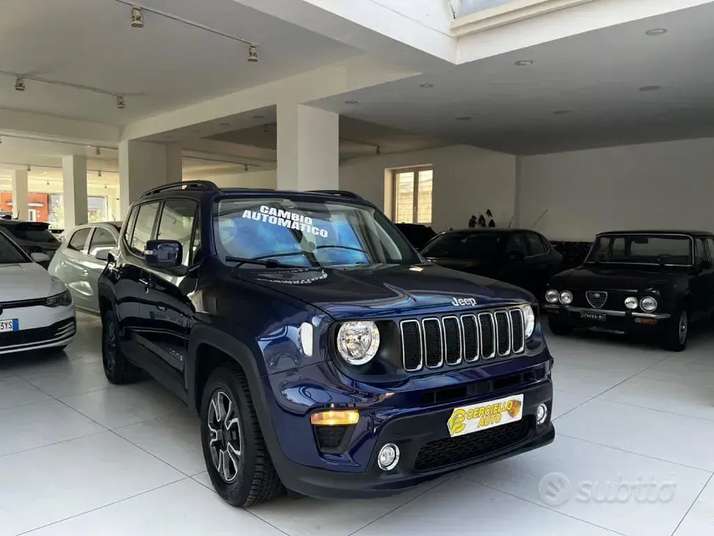Usata Jeep Renegade Limited 120 CV (88 kW) 2019 Blu metallizzato SUV