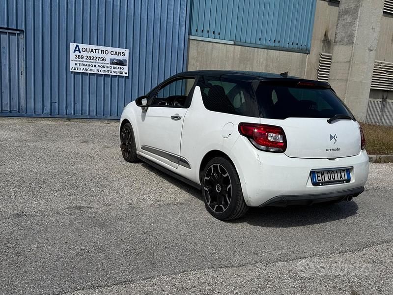 Usata DS Automobiles DS3 67 CV (49 kW) 2012 Bianco Coupé