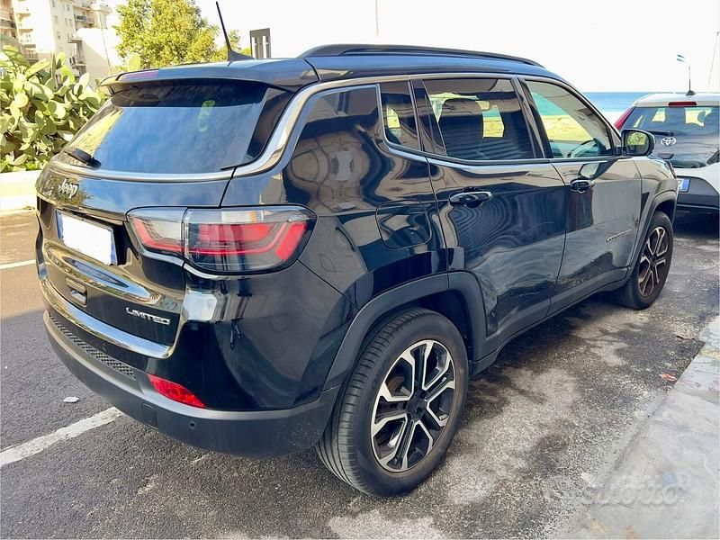 Usata Jeep Compass Limited 131 CV (96 kW) 2022 Nero SUV
