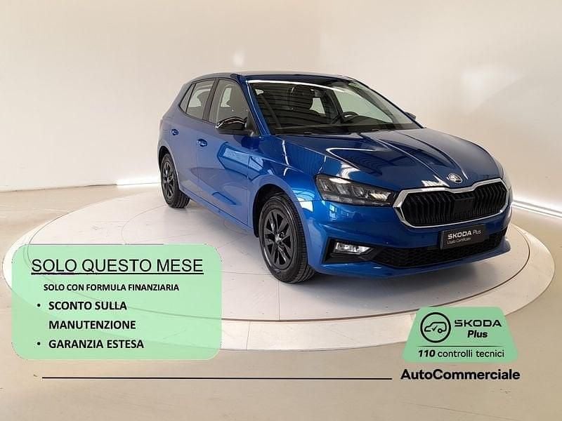 Usata Skoda Fabia 95 CV (69 kW) 2025 Blu Utilitaria