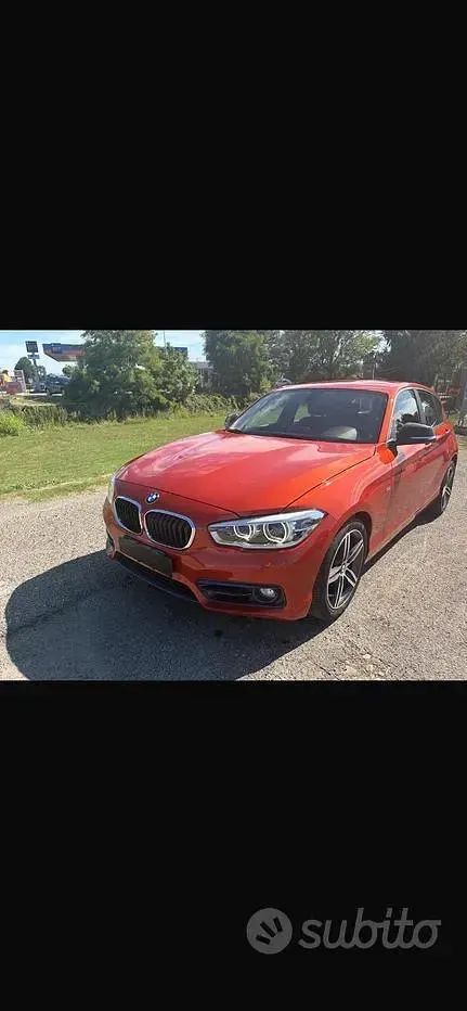 Usata BMW 118 Sport Line 150 CV (110 kW) 2017 Marrone Berlina