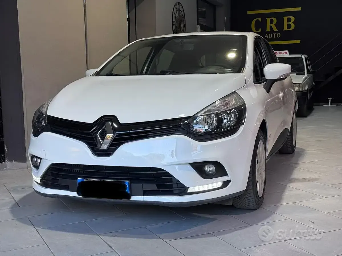 Usata Renault Clio IV 75 CV (55 kW) 2017 Bianco Berlina