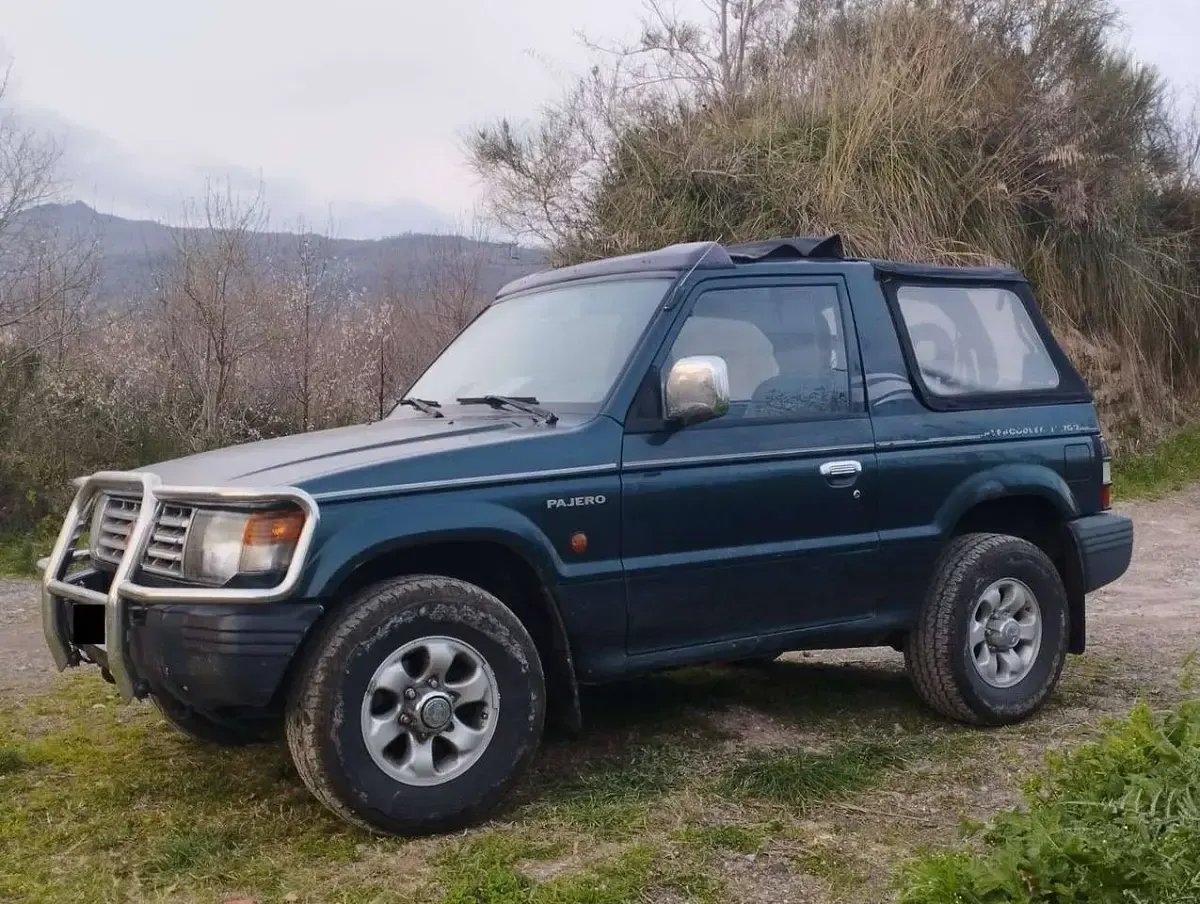 Usata Mitsubishi Pajero 99 CV (72 kW) 1997 Verde SUV