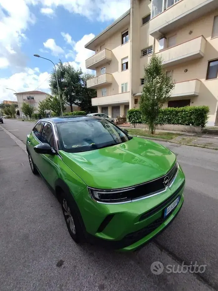 Usata Opel Mokka Elegance 101 CV (74 kW) 2021 Verde SUV