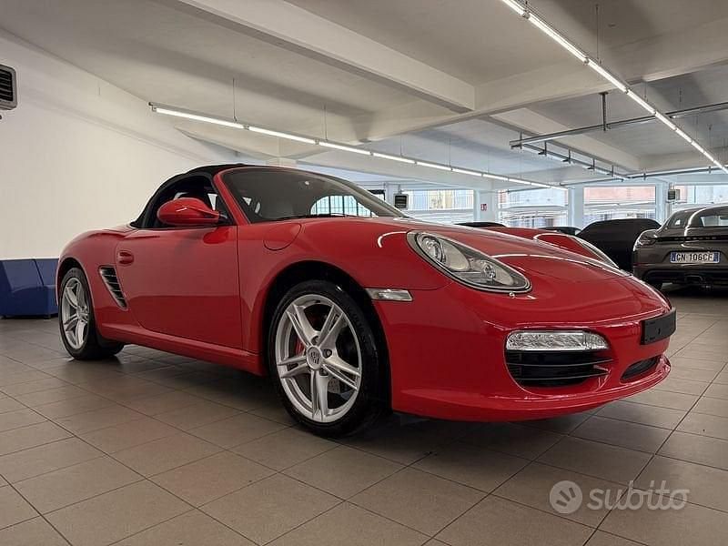 Usata Porsche Boxster 310 CV (228 kW) 2010 Rosso Cabrio