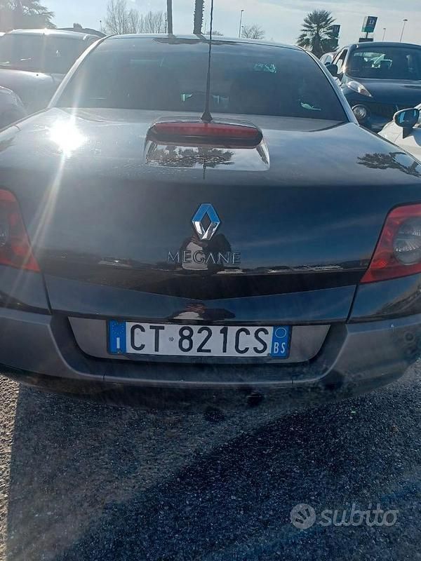 Usata Renault Mégane Cabriolet 120 CV (88 kW) 2005 Nero Cabrio