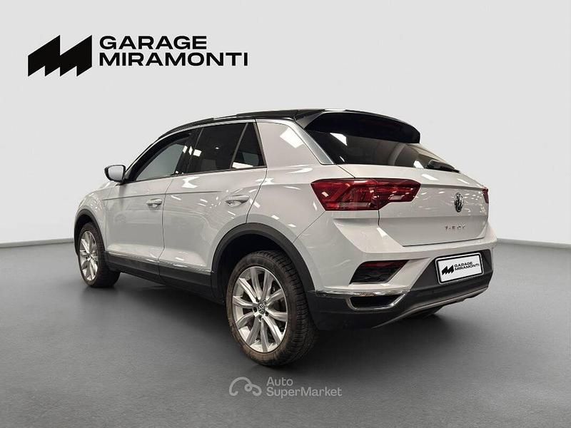 Usata VW T-Roc Advance 116 CV (85 kW) 2019 Bianco SUV