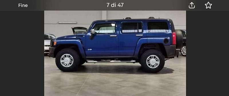 Usata Hummer H3 223 CV (164 kW) 2006 Blu/azzurro SUV