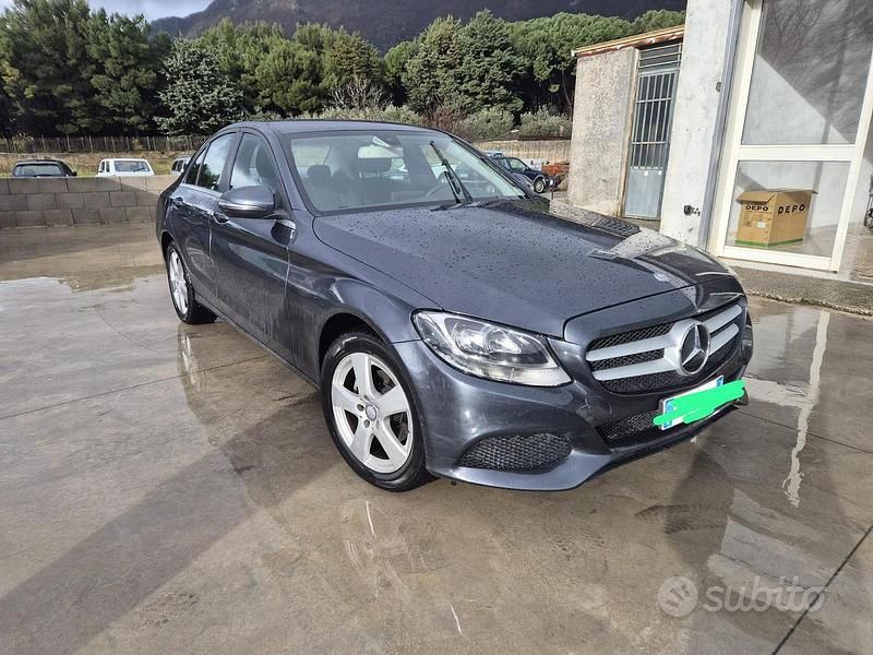 Usata Mercedes C180 2016 Grigio Berlina