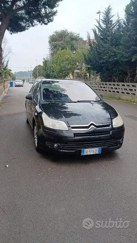 Usata Citroën C4 109 CV (80 kW) 2007 Nero Utilitaria