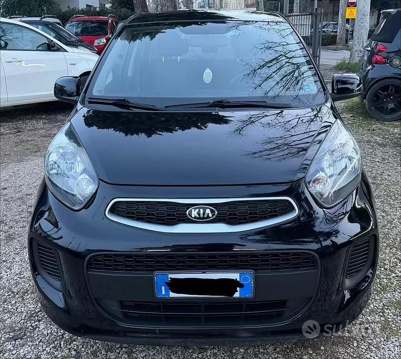 Usata Kia Picanto City 67 CV (49 kW) 2016 Nero Utilitaria