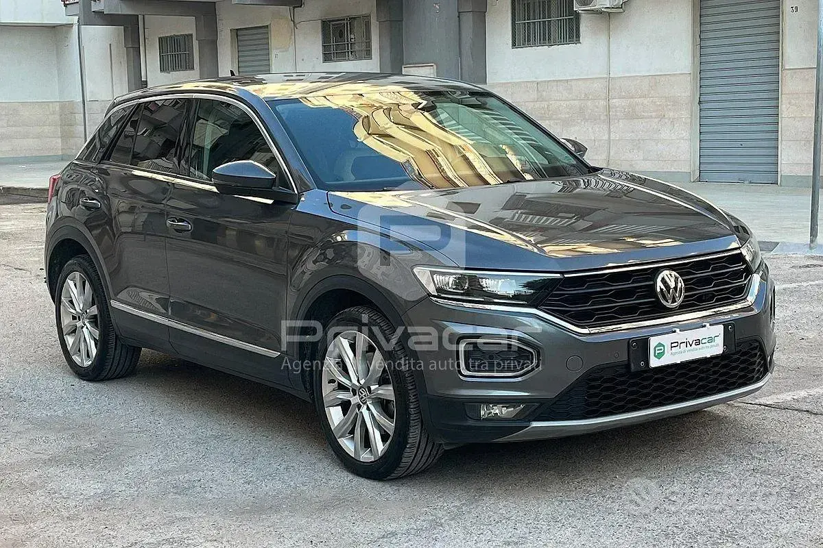 Usata VW T-Roc Advance 150 CV (110 kW) 2019 Grigio SUV