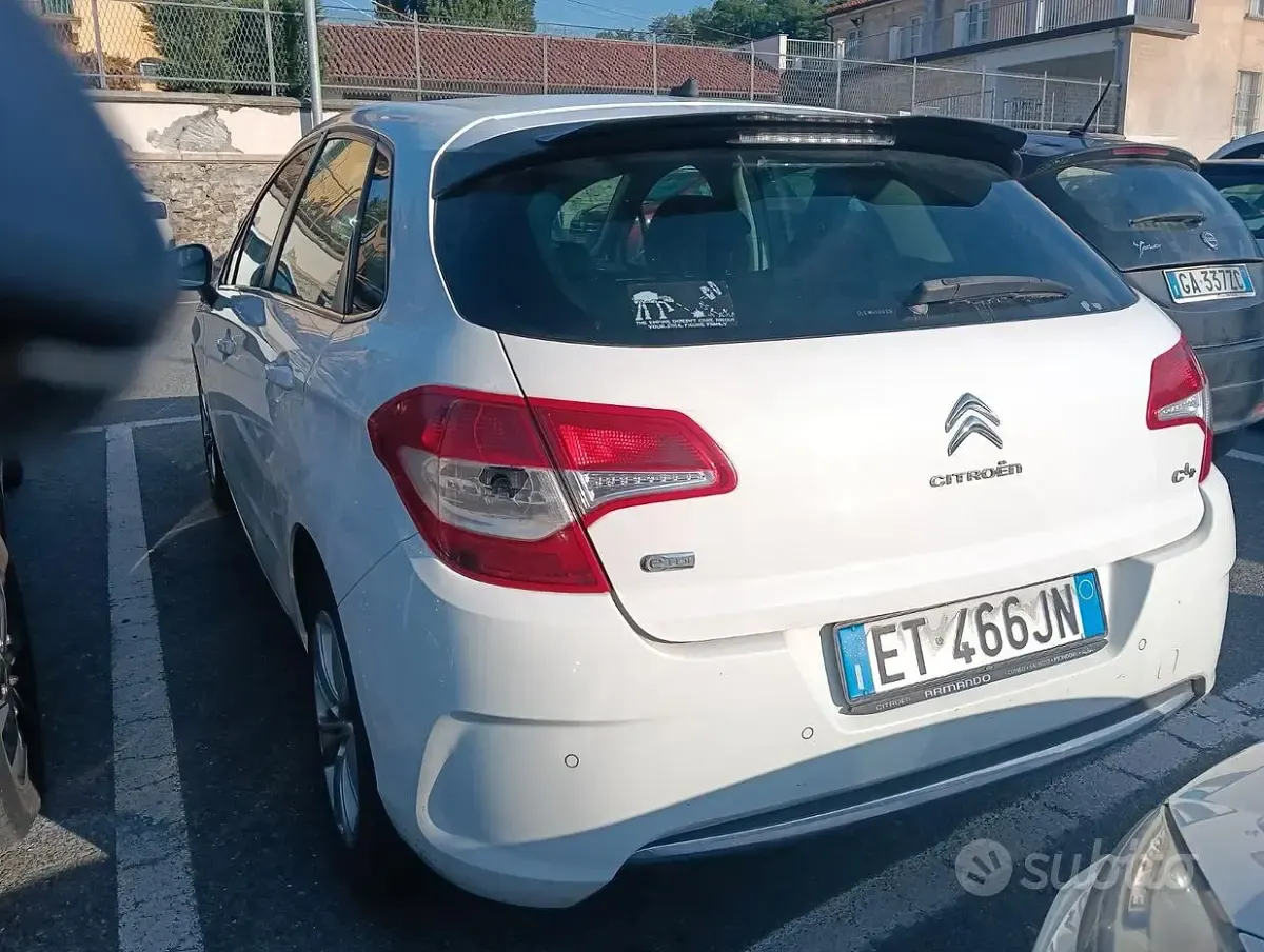 Usata Citroën C4 114 CV (83 kW) 2014 Bianco Berlina