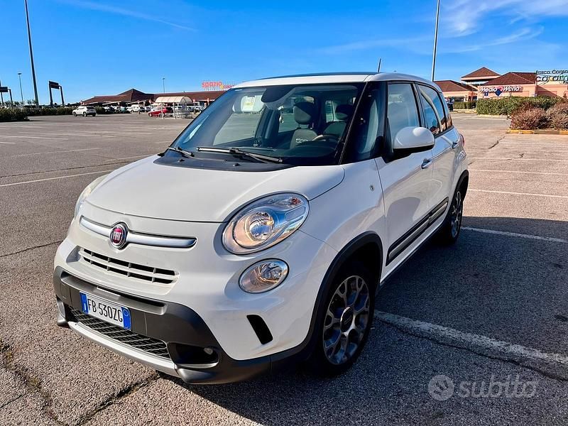 Usata Fiat 500L Trekking 95 CV (69 kW) 2016 Bianco Monovolume