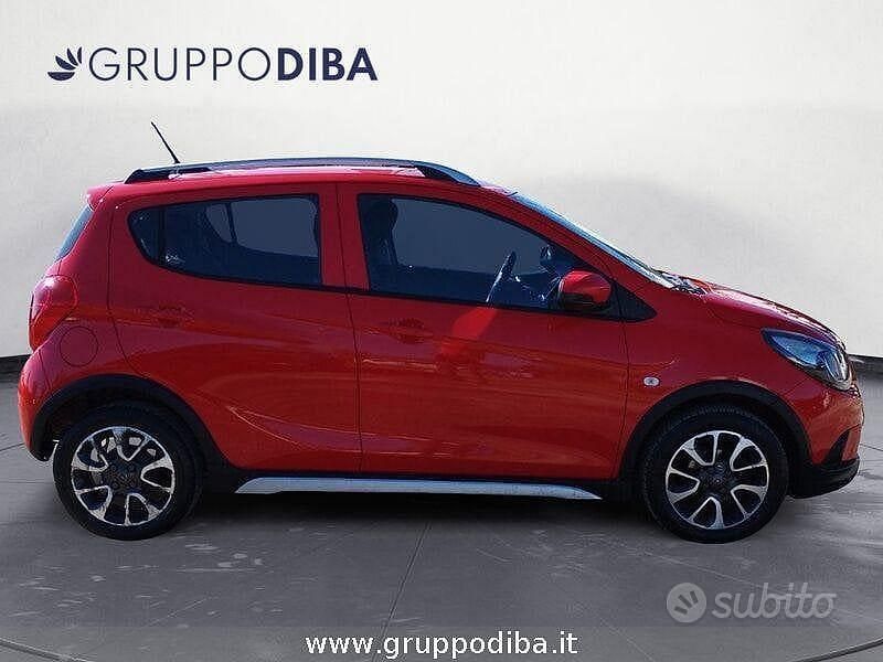 Usata Opel Karl Rocks 75 CV (55 kW) 2017 Rosso Utilitaria