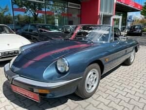 Usata Alfa Romeo Spider 104 CV (76 kW) 1989 Blu Cabrio