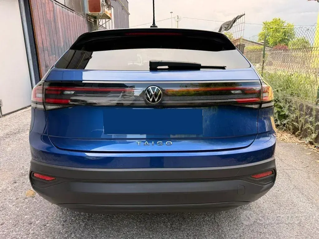 Usata VW Taigo Life 95 CV (69 kW) 2024 Blu SUV