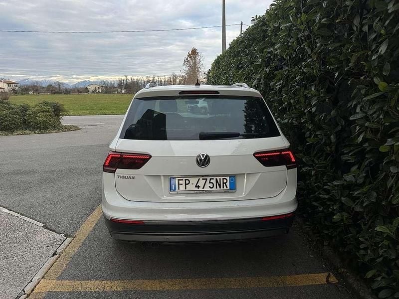 Usata VW Tiguan Advance 150 CV (110 kW) 2018 Bianco SUV
