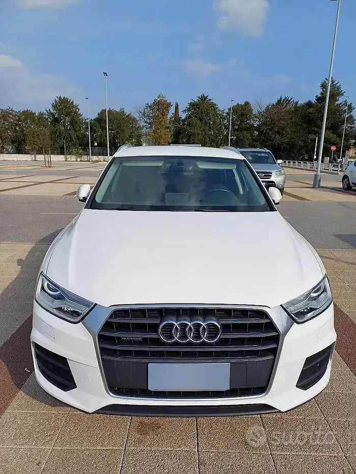Usata Audi Q3 150 CV (110 kW) 2018 Bianco SUV
