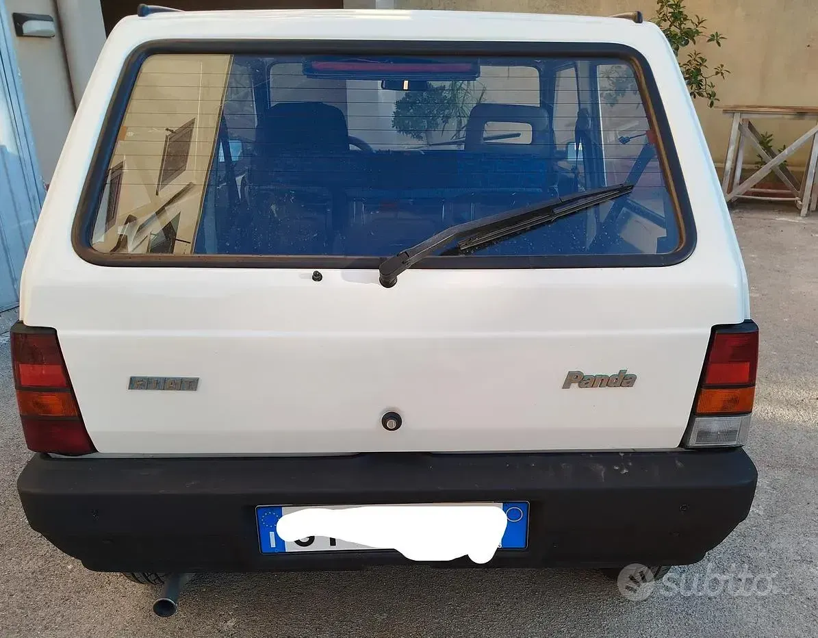Usata Fiat Panda 54 CV (39 kW) 2003 Bianco Utilitaria
