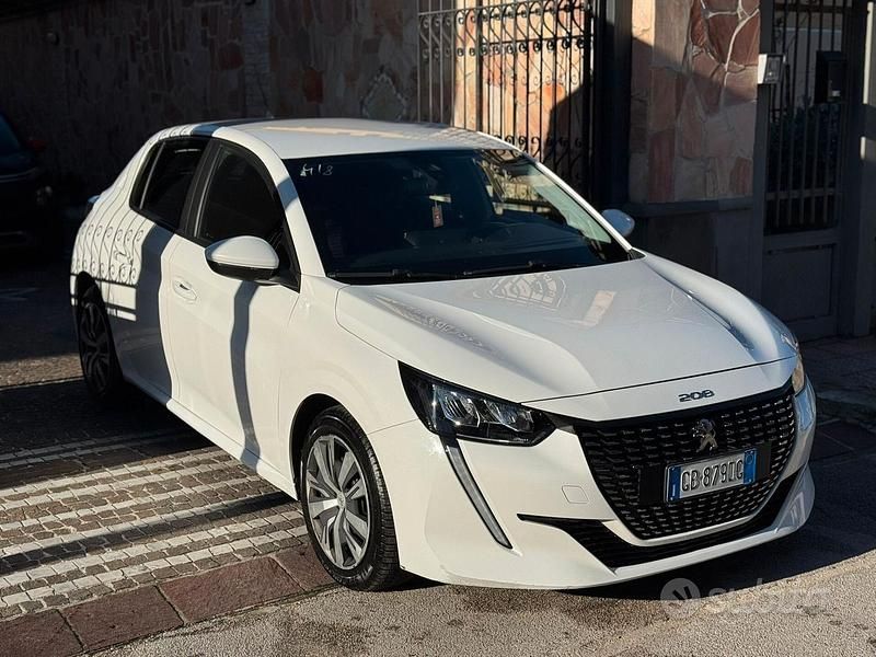 Usata Peugeot 208 Allure 101 CV (74 kW) 2020 Bianco Utilitaria